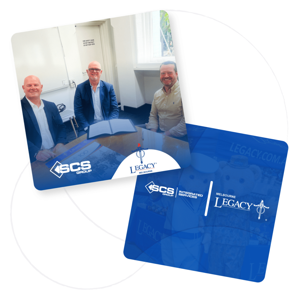 SCS Group Legacy, showcasing a blend of tradition and modernity in corporate identity.