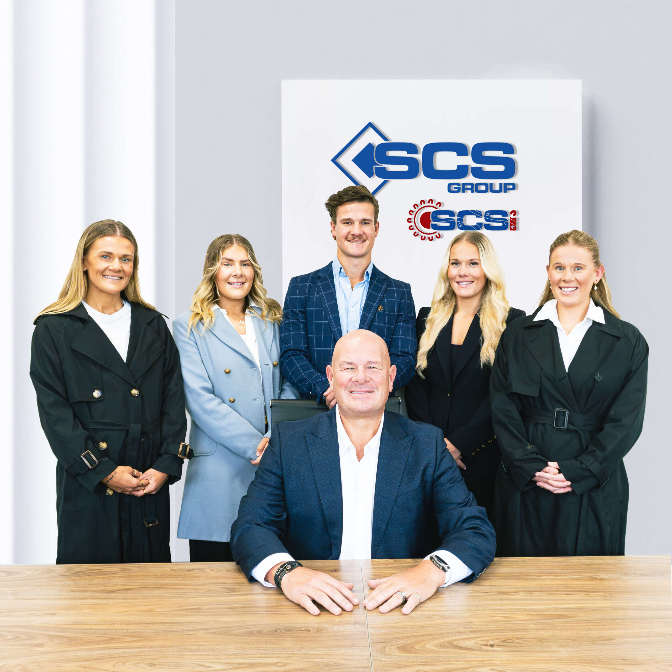 SCS Group team members representing our commitment to ESG and corporate sustainability